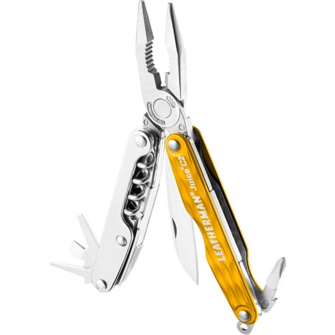 Мультитул LEATHERMAN JUICE C2 SUNRICE YELLOW в подарочной упаковке 831978 Мультитул LEATHERMAN JUICE C2 SUNRICE YELLOW в подарочной упаковке 831978