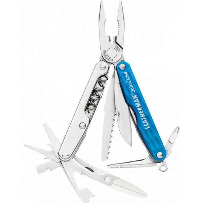 Мультитул LEATHERMAN JUICE CS4 COLUMBIA BLUE 831937 Мультитул LEATHERMAN JUICE CS4 COLUMBIA BLUE 831937
