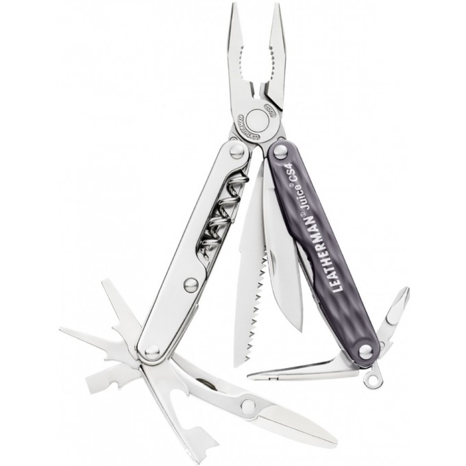 Мультитул LEATHERMAN JUICE CS4 GRANITE GRAY в подарочной упаковке 831988 Мультитул LEATHERMAN JUICE CS4 GRANITE GRAY в подарочной упаковке 831988